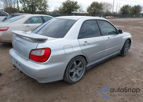 2002 Subaru Impreza Wrx from USA, damaged, VIN JF1GD296X2G506327